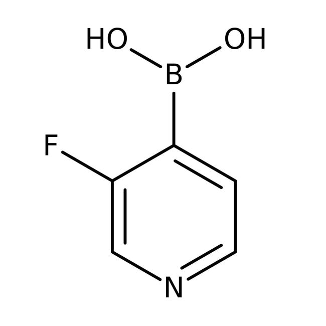 3-Fluorpyridin-4-Boronsäure, 98 %, Therm