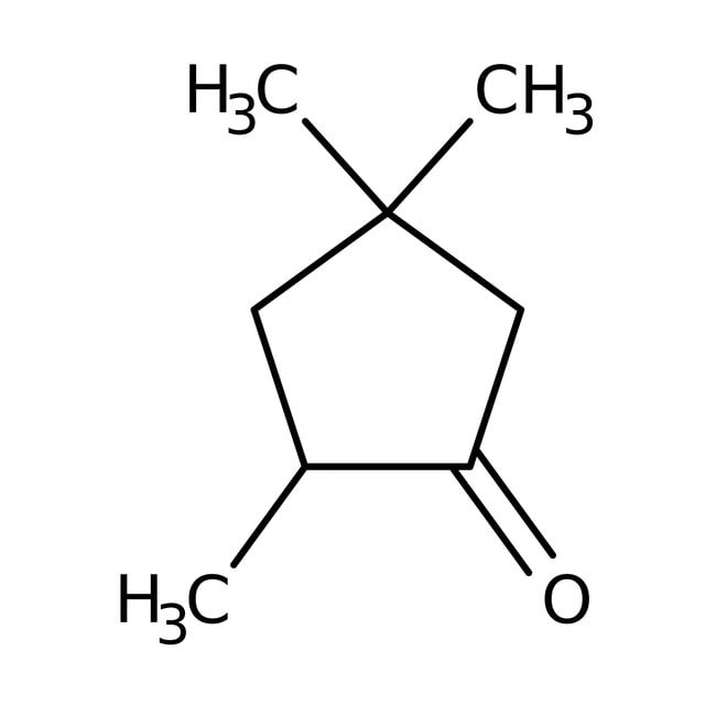 2,4,4-Trimethylcyclopentanone, 98%, C8H1