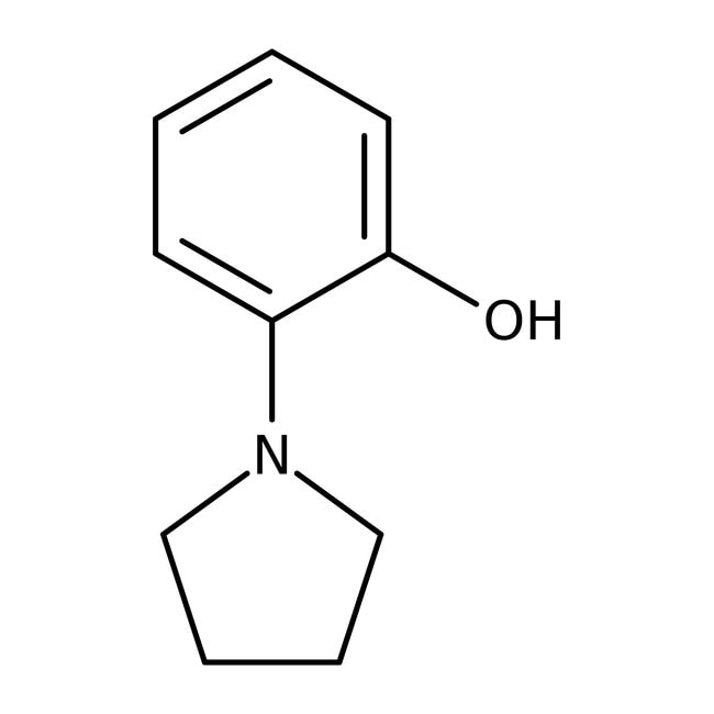 2-(1-Pyrrolidinyl)-phenol, 98 %, Thermo