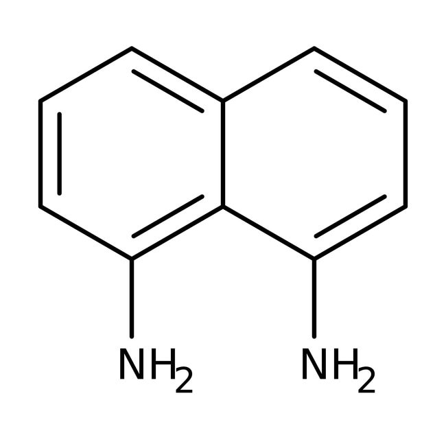 1,8-Diaminonaphthalene, 97%, C10H10N2, C
