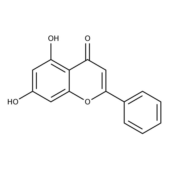 5,7-Dihydroxyflavone, 98%, C15H10O4, CAS