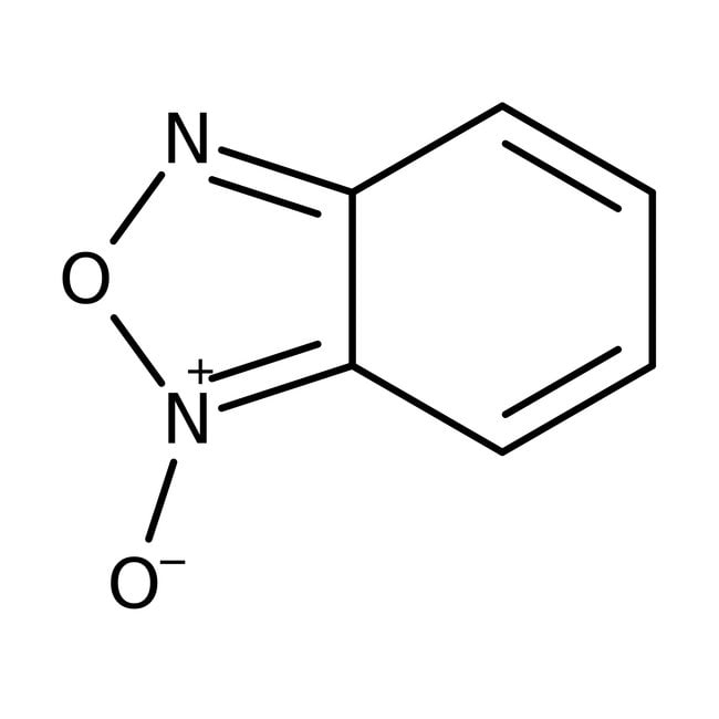 Benzofuroxan, 98%, C6H4N2O2, CAS Number-