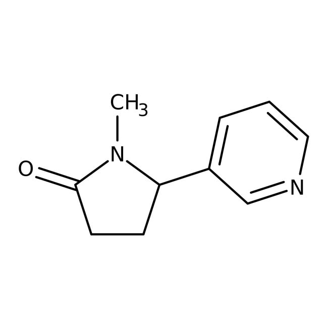 (-)-Cotinine, 98%, C10H12N2O, CAS Number