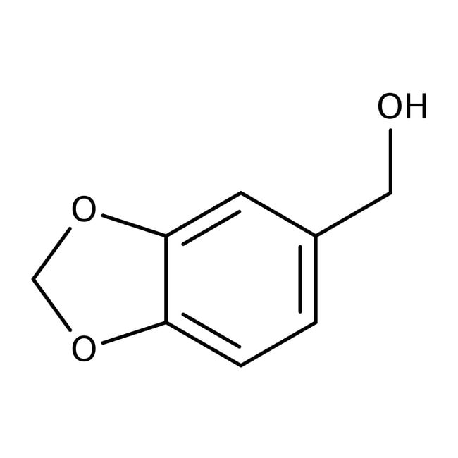 3,4-(Methylendioxy)-benzylalkohol, 98 %,