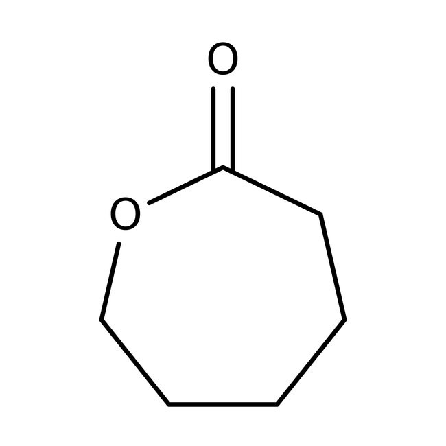 epsilon-Caprolactone, 99%, C6H10O2, CAS