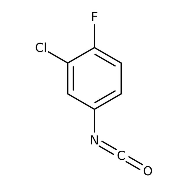 3-Chlor-4-fluorphenylisocyanat, 98 %, Th