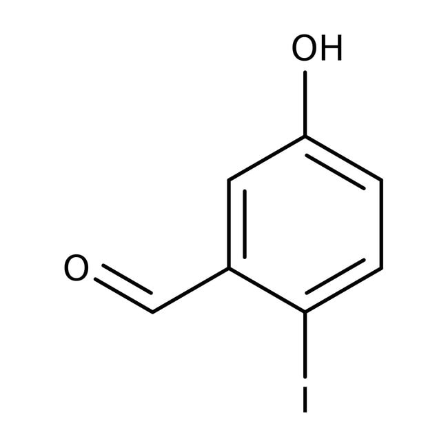 5-Hydroxy-2-iodobenzaldehyde, 95%, C7H5I
