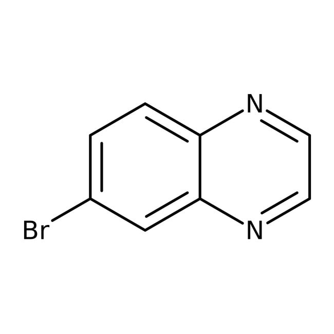 6-Bromoquinoxaline, 97%, C8H5BrN2, CAS N