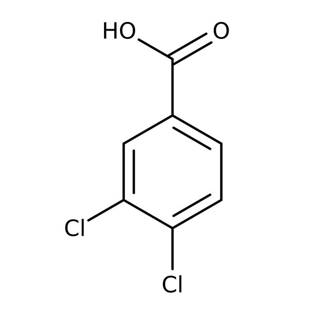 3,4-Dichlorobenzoic acid, 99%, C7H4Cl2O2