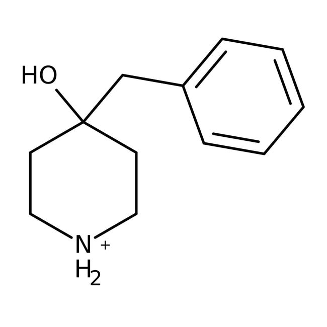 4-Benzyl-4-hydroxypiperidine, 97%, C12H1
