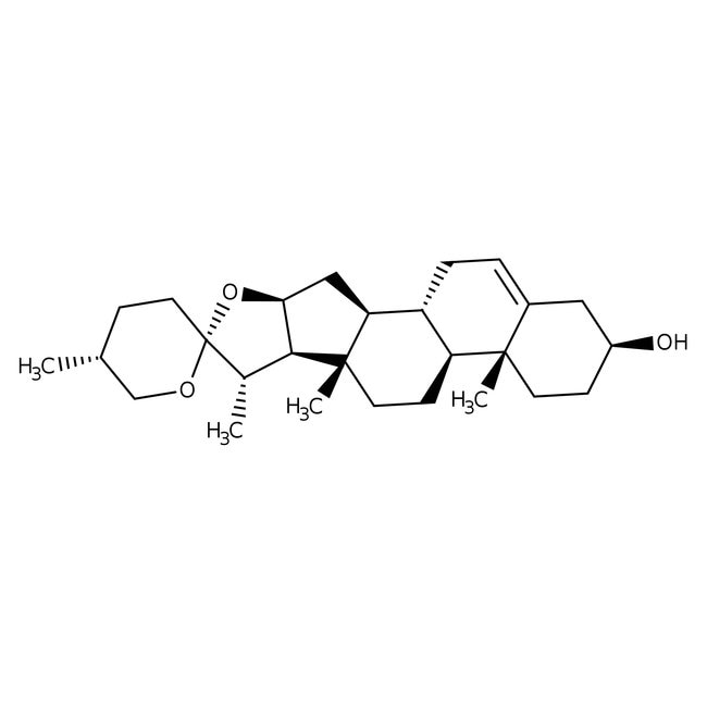 Diosgenin, C27H42O3, CAS Number-512-04-9