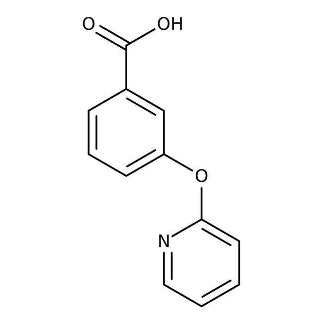 3-(Pyrid-2-yloxy)benzoic acid, 95%, C12H