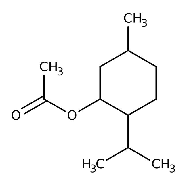 (1S)-(+)-Menthyl acetate, 99%, C12H22O2,