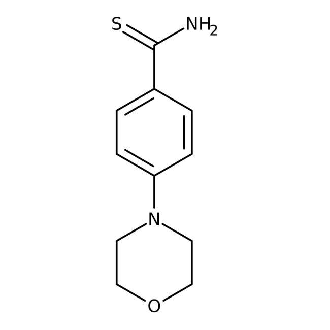 4-Morpholinobenzenecarbothioamide, 97%,