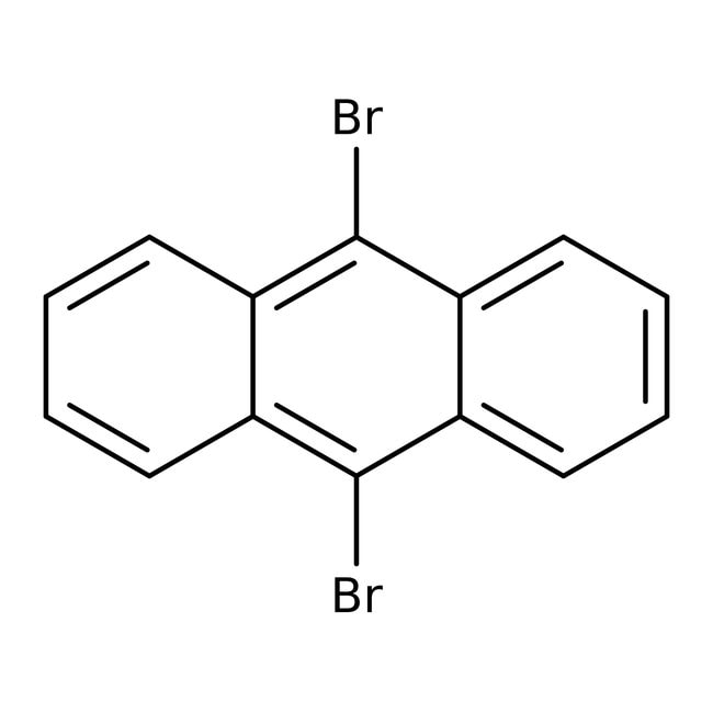 9,10-Dibromoanthracene, 98%, C14H8Br2, C