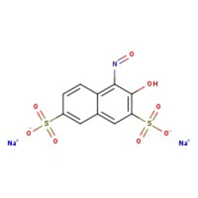 1-Nitroso-2-naphthol-3,6-disulfonic acid