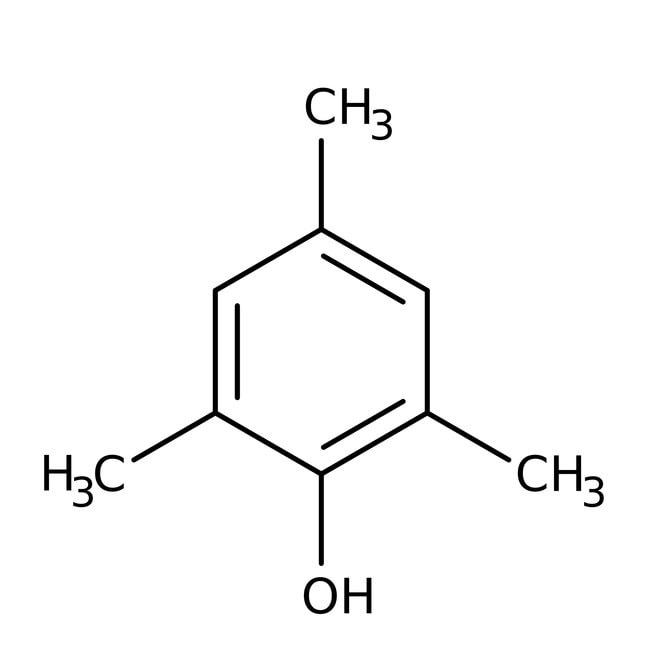 2,4,6-Trimethylphenol, 98%, C9H12O, CAS