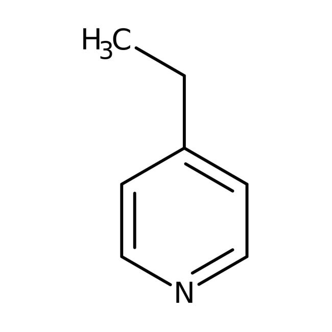 4-Ethylpyridine, 98%, C7H9N, CAS Number-