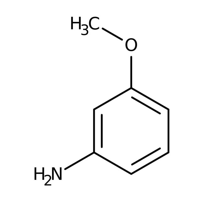 m-Anisidine, 98%, C7H9NO, CAS Number-536