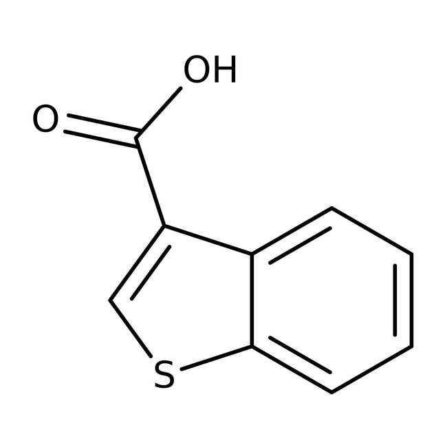 1-Benzothiophene-3-carboxylic acid, 97%,