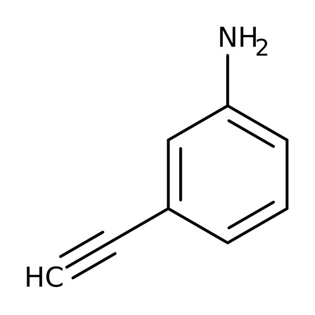 3-Aminophenylacetylene, 98%, C8H7N, CAS