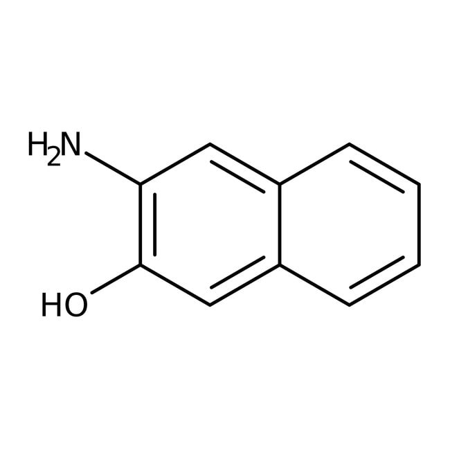 3-Amino-2-naphthol, 97%, C10H9NO, CAS Nu