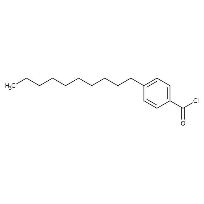 4-n-Decylbenzoyl chloride, 98%, C17H25Cl