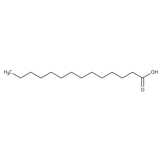 Myristic acid, 99%, 1kg .