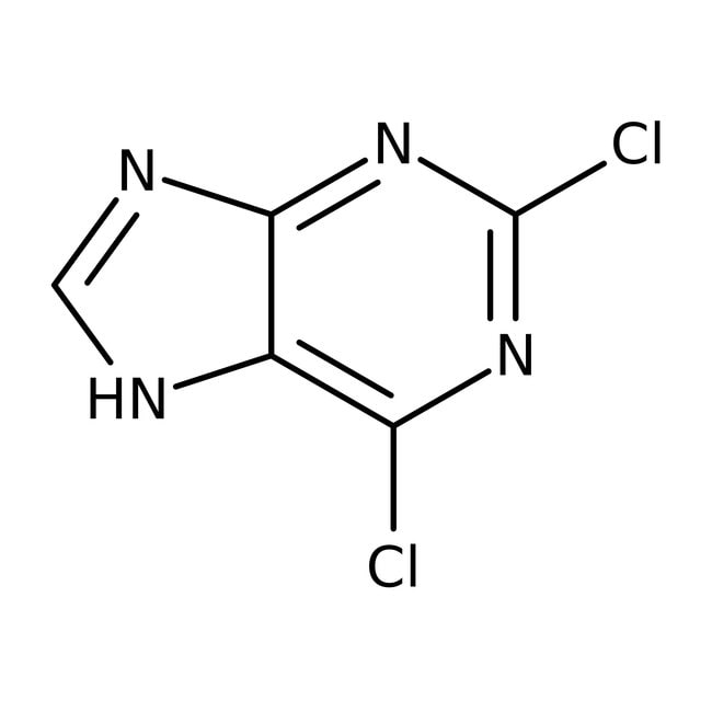 2,6-Dichloropurine, 97%, C5H2Cl2N4, CAS