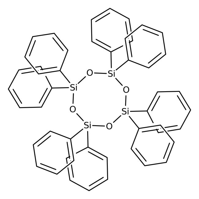 Octaphenylcyclotetrasiloxan, 98+ %, Ther