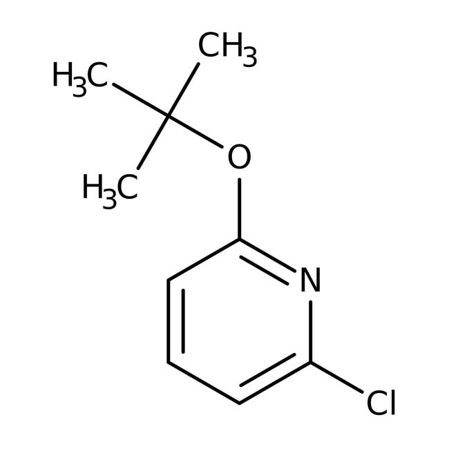 2-tert-Butoxy-6-chloropyridine, 97%, C9H