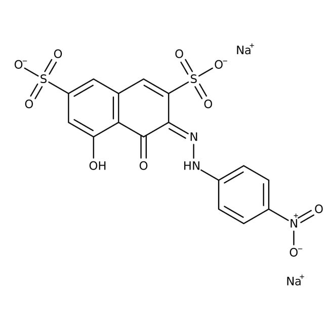 Chromotrope 2B, 97%, C16H9N3Na2O10S2, CA