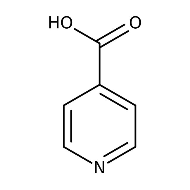 Isonicotinic acid, 99%, C6H5NO2, CAS Num