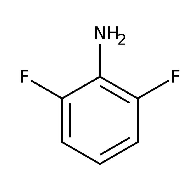 2,6-Difluoroaniline, 98%, C6H5F2N, CAS N