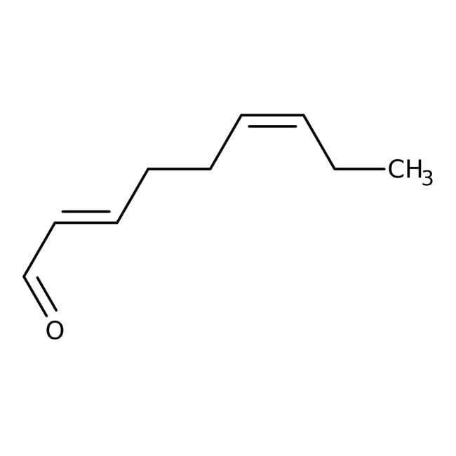 trans-2,cis-6-Nonadienal, >-90%, C9H14O,