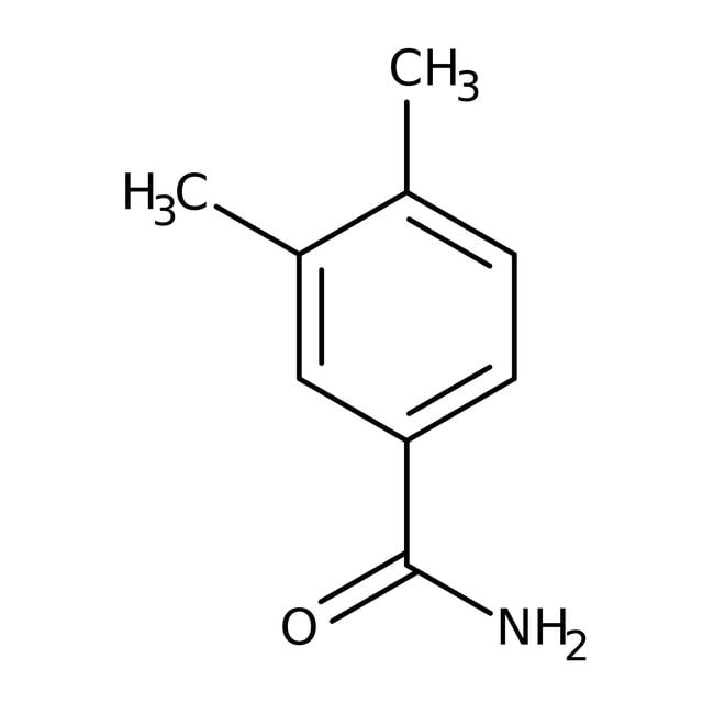 3,4-Dimethylbenzamide, 98%, C9H11NO, CAS