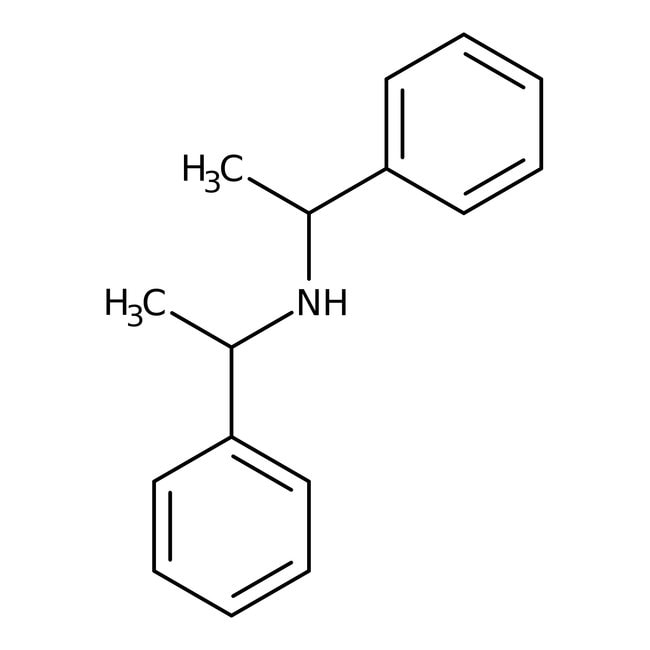 (-)-Bis[(S)-1-phenylethyl]amine, 99%, C1