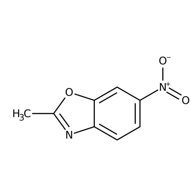 2-Methyl-6-nitrobenzoxazole, 98%, C8H6N2