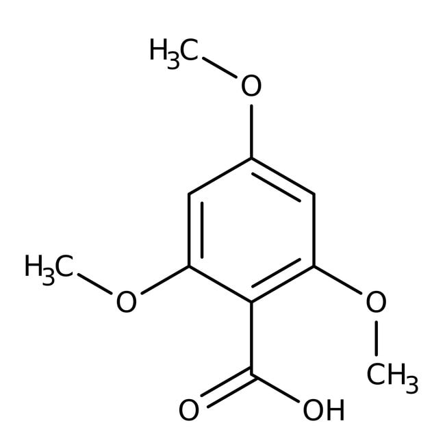 2,4,6-Trimethoxybenzoic acid, 98%, C10H1