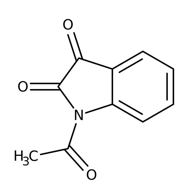 1-Acetylisatin, 97%, C10H7NO3, CAS Numbe