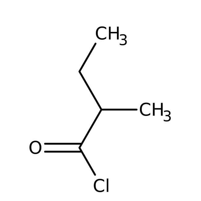 2-Methylbutyryl chloride, 99%, C5H9ClO,