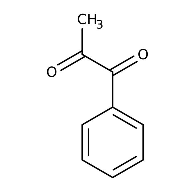 1-Phenyl-1, 2-propanedione, 98%, C9H8O2,