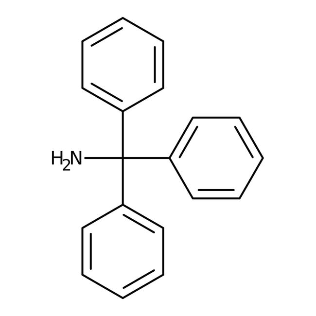 Tritylamine, 98%, C19H17N, CAS Number-58