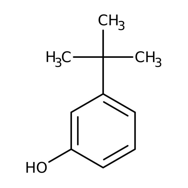 3-tert-Butylphenol, 99%, C10H14O, CAS Nu