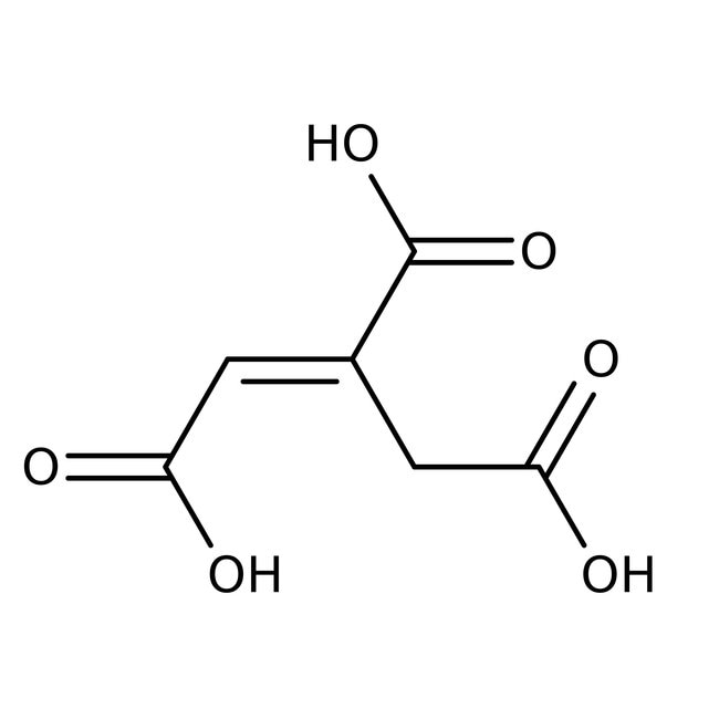 cis-Aconitic Acid, 90%, C6H6O6, CAS Numb