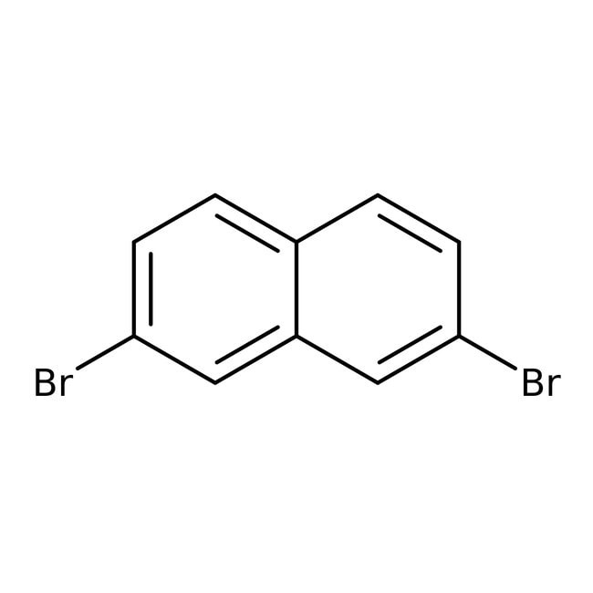 2,7-Dibromonaphthalene, 99%, C10H6Br2, C