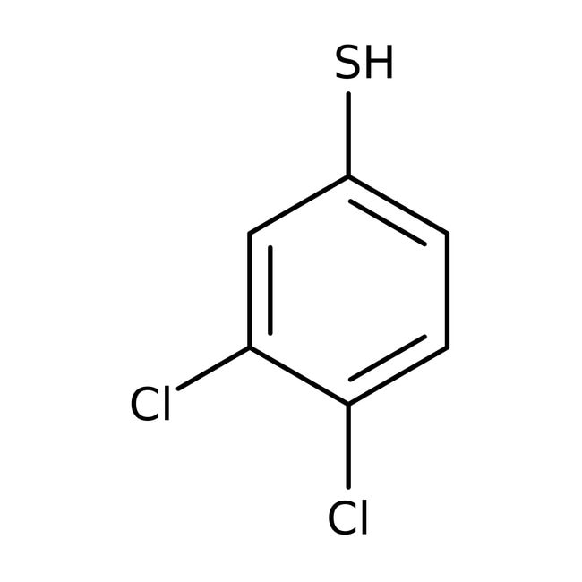 3,4-Dichlorothiophenol, 97%, C6H4Cl2S, C