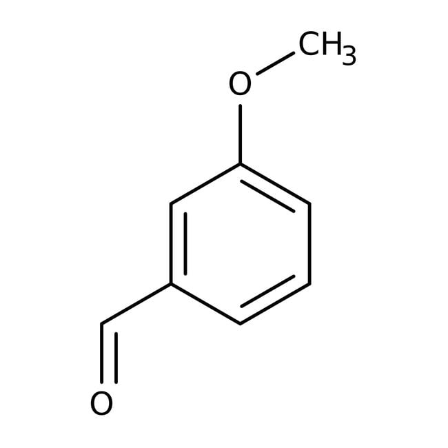 3-Methoxybenzaldehyde, 98%, C8H8O2, CAS