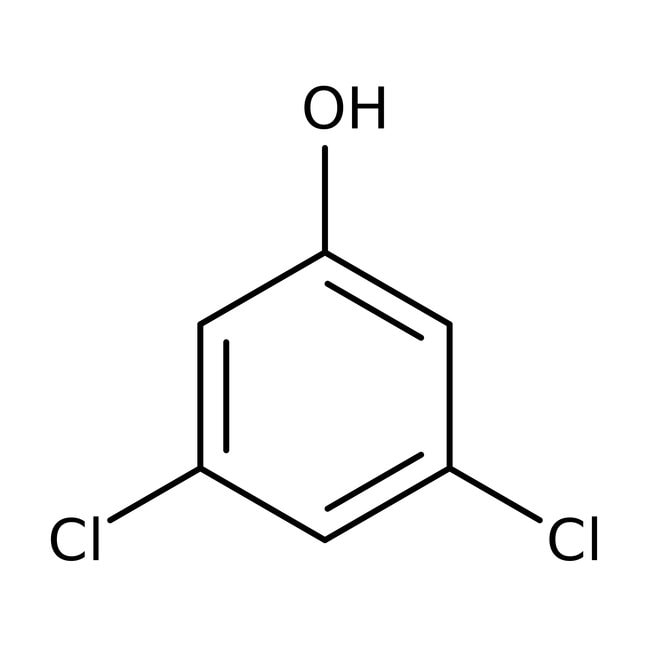 3,5-Dichlorophenol, 98%, C6H4Cl2O, CAS N