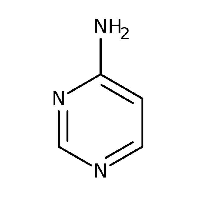 4-Aminopyrimidine, 98%, C4H5N3, CAS Numb